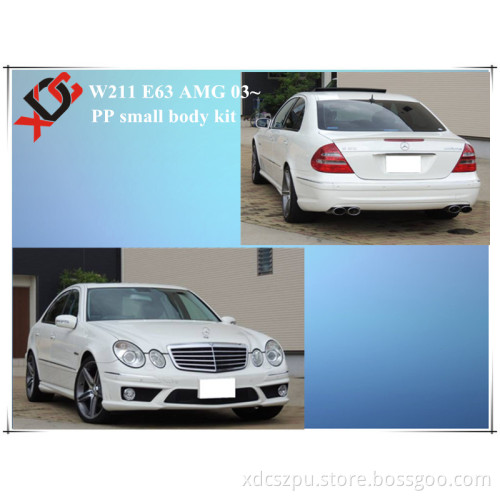 PP Small Body Kit for Benz W211 E63 AMG 03~